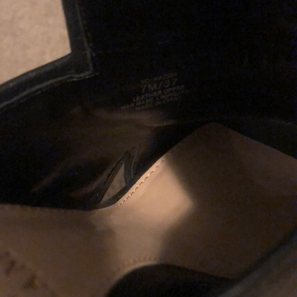 Vince Camuto Kizza Mule Heels Black Sz 7M - Picture 4 of 5